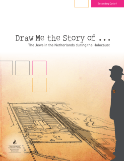 Draw Me the Story of... The Jews in the Netherlands during the