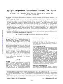 gp91phox-Dependent Expression of Platelet CD40