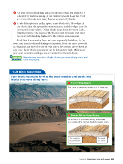 Fault-Block Mountains