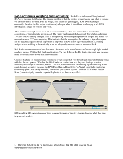 Bin Depletion Scale - Clarence Richard Company