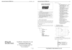 Instruction manual FD5000