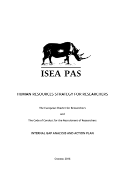 human resources strategy for researchers