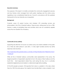 Executive Summary The purpose of this report is to briefly