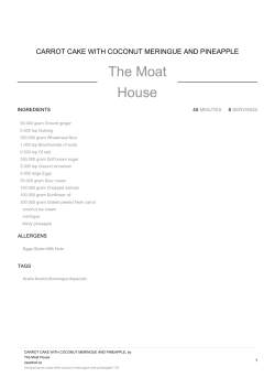 Next Chef Recipe