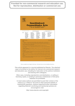 Author`s personal copy - UTEP Geology Homepage