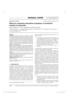 MemLoci: predicting subcellular localization of membrane proteins
