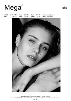 Mia - Mega Model Agency