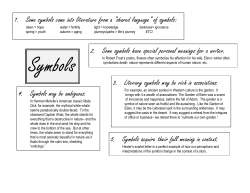 of symbols - olympusbishop