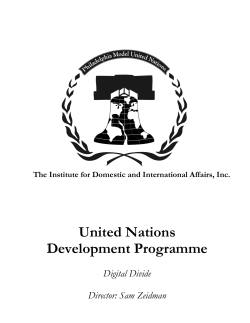 The Existence of the Digital Divide