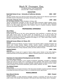 Mark W - State Bar of Nevada