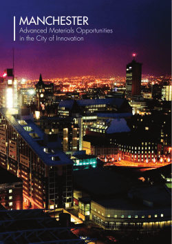 Advanced Materials - Invest in Manchester