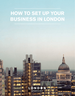 how to set up your business in london