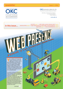 OKC Newsletter Summer 2016