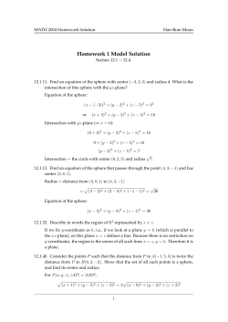 Homework 1 Model Solution - Han