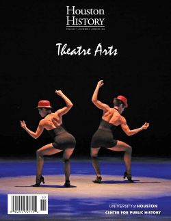 PDF - Houston History Magazine