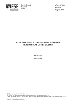 attracting talent to family-owned businesses