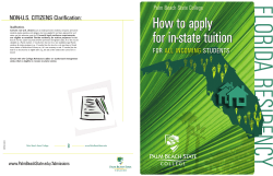 How to - Palm Beach - Palm Beach State College