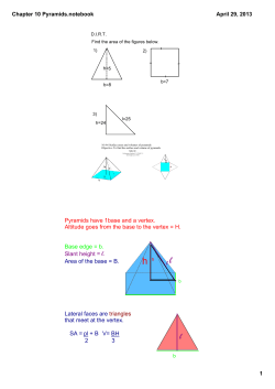 Chapter 10 Pyramids.notebook
