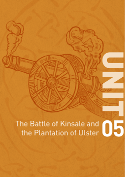 The Battle of Kinsale and the Plantation of Ulster