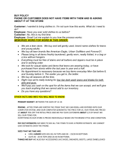 buy policy - Plato`s Closet Dover