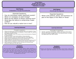 Growth and Development Essential Questions