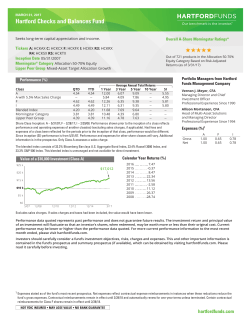 Fact Sheet - Hartford Funds