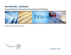 City of Richmond - Richmond Regional Planning District Commission