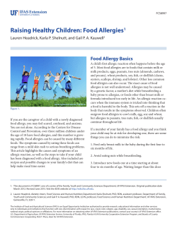 Raising Healthy Children - EDIS