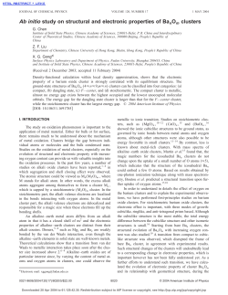 Ab initio study on structural and electronic properties of BanOm