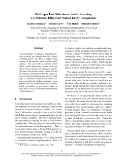 On Proper Unit Selection in Active Learning: Co