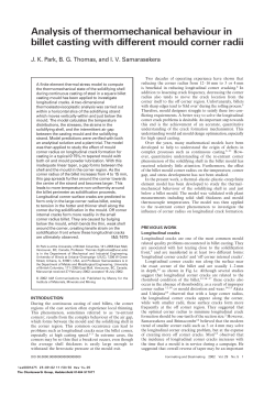a PDF version. - Continuous Casting Consortium
