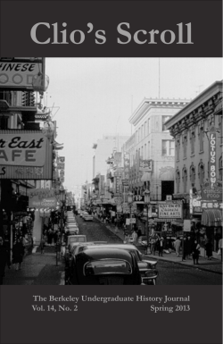Spring 2013 - University of California, Berkeley