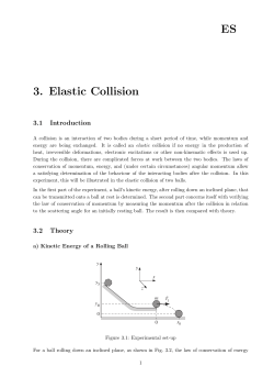 3. Elastic Collision ES