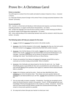 Prove It+: A Christmas Carol