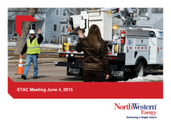 ETAC Meeting June 4, 2015