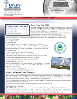 Georgia Power &ndash; Spring 2017 Newsletter