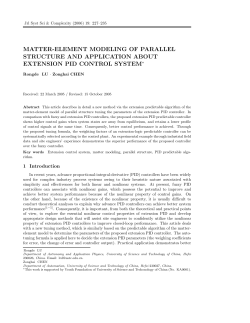 matter-element modeling of parallel structure and application about