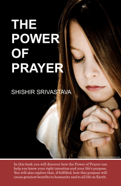 the power of prayer - Shishir Srivastava Webpage