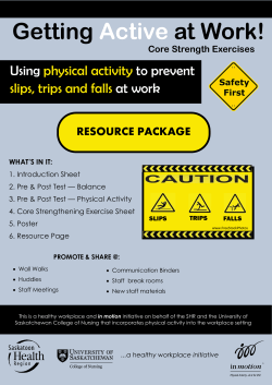 Getting Active at Work: Core Strength Exercises