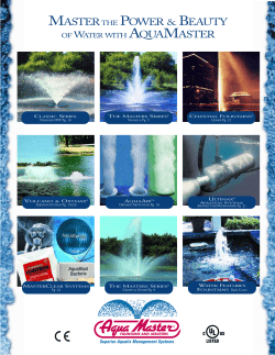 View or the Aquamaster Product Catalog in Adobe PDF