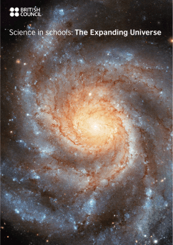 Science in schools: The Expanding Universe