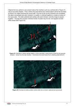 Maritime archaeological statement of heritage impact