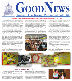 The Ewing Public Schools The Ewing Public Schools