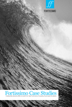 Fortissimo Case Studies