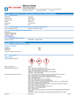 Nitrous Oxide - Complete Welders Supply