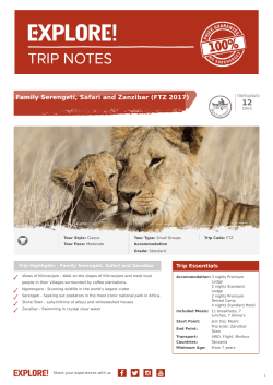 FTZ 2017 - Explore Worldwide