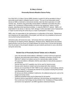Personally-Owned eReader Device Policy