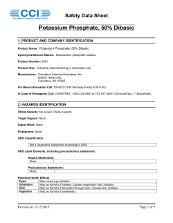 Potassium Phosphate, 50% Dibasic