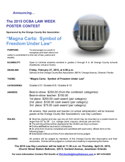 Magna Carta: Symbol of Freedom Under Law