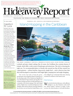 Island-Hopping in the Caribbean